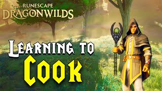 RuneScape Dragonwilds Part 2 - Learning to Cook in Ashenfall with Deadwolfxttv & Brxxiie