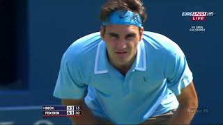 US Open 2010 R2 - R.Federer vs A.Beck Highlights