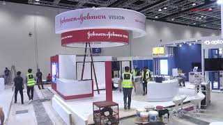 Johnson & Johnson Booth @ APAO2023 Build Up Timelapse