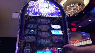 Blazing 7's Progressive Machine - $25 Double Top Dollar - High Limit Slot Play