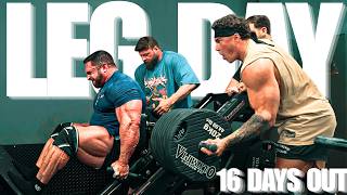 16 Days Out | Leg Day w/Matt Greggo