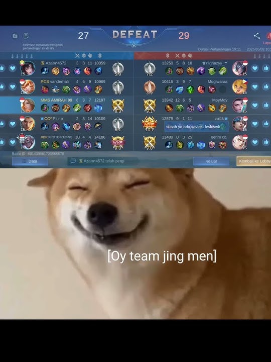 Pov ketika Solo Rank Mobile legends Lose #storymobilelegends #mobilelegends #mlbb