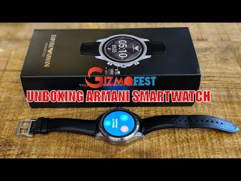 emporio armani connected alberto amoled art5003 digital watch