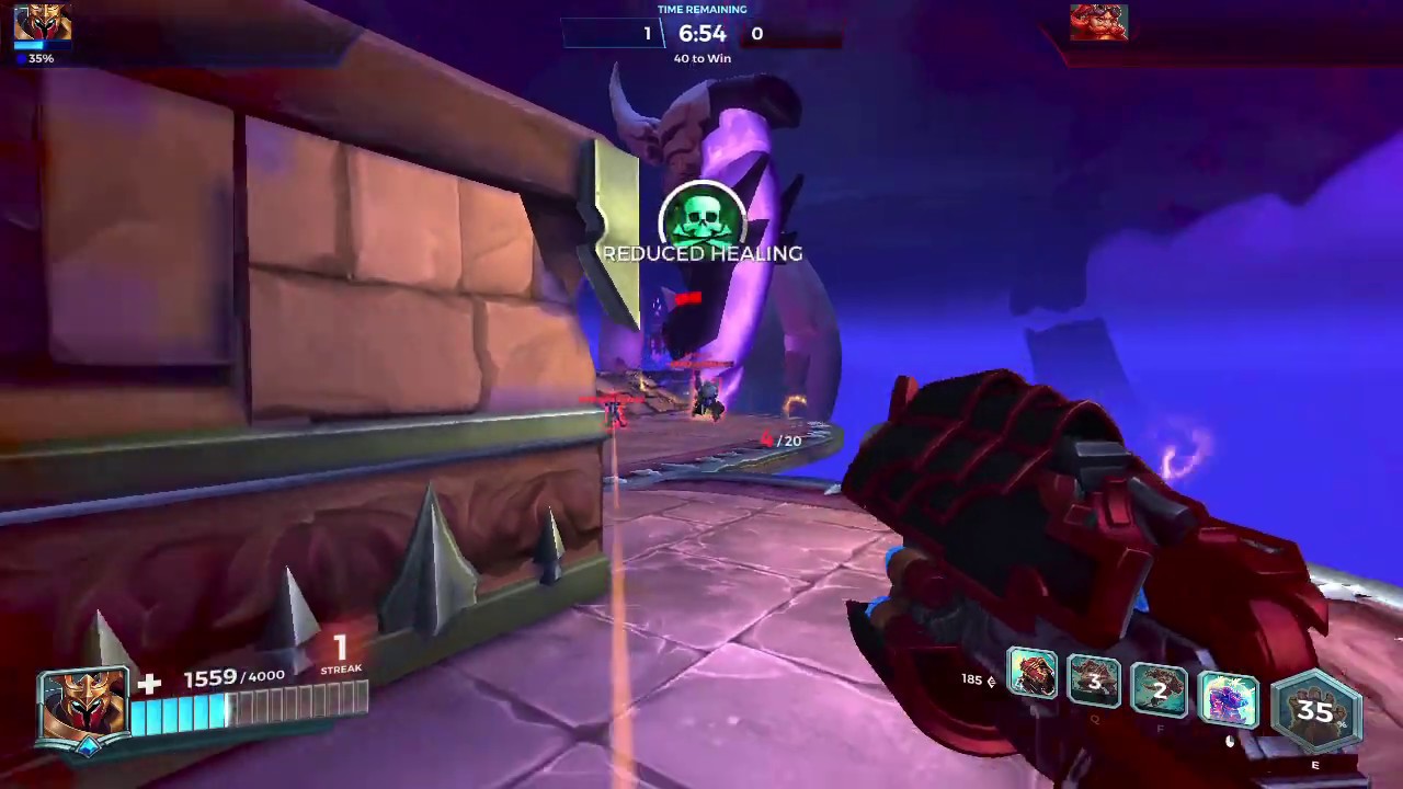 Paladins. Khan vs Barik. Playing Def is the only way to win..