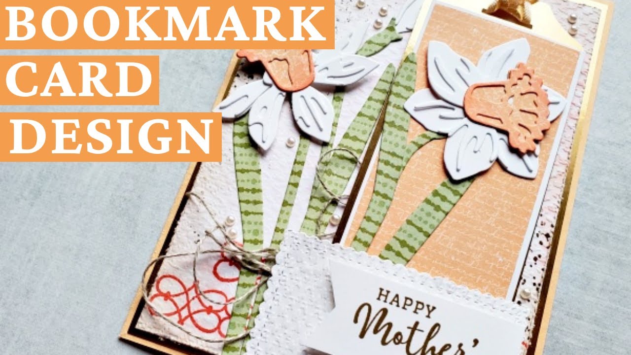 Bookmark Card Tutorial With Lots of Techniques & Tips! - YouTube