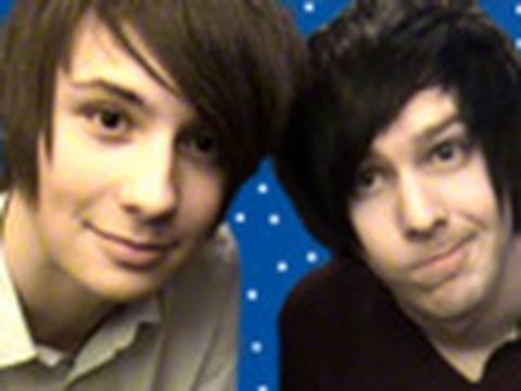 Christmas Adventure - prize option 2 - Dan and Phil sing like chipmunks - Dan and Phil sing like chipmunks.  A prize option videos rewarded for successfully completing Dan and Phil's Christmas Adventure.