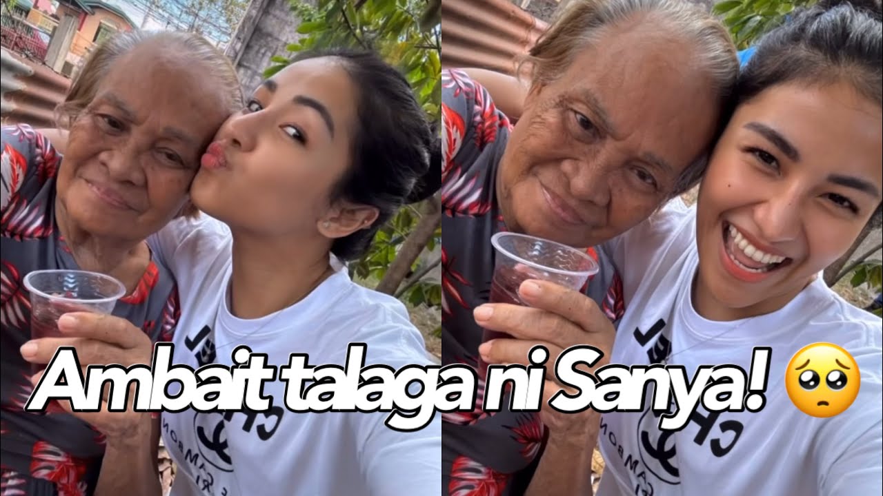 Lola ni SANYA LOPEZ emosyonal sa pag bisita ng kaniyang sikat na APO!