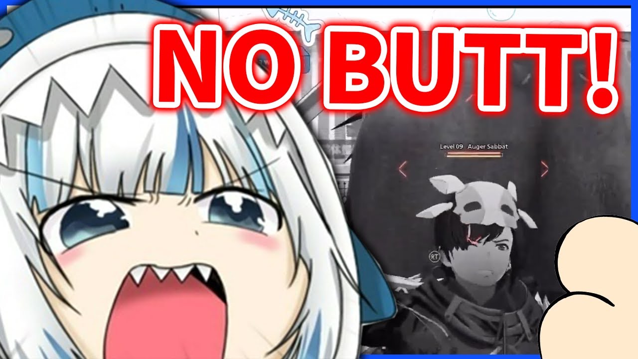 RIGHT in The 𝘽𝙐𝙏𝙏【Gawr Gura / HololiveEN】