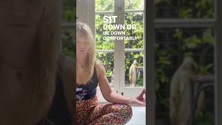 Sit down or lie down comfortably, and we will begin. #GuidedMeditation #LifeQuotes #Resilience