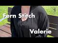 Fern Stitch Project - Valerie - subtle decoration
