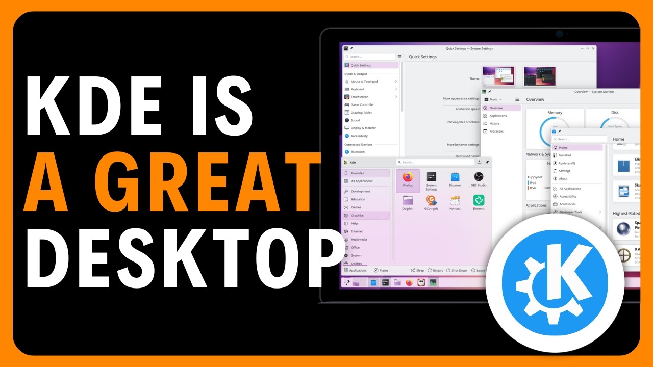 KDE Plasma - More updates for this AMAZING Desktop - YouTube