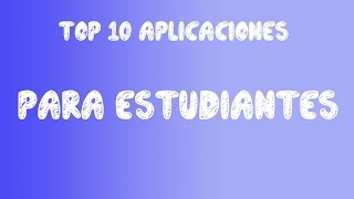 top 10 apps para estudiantes screenshot 5