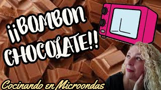 RECETA MICROONDAS🍫 ¡¡BOMBON CHOCOLATE!!😋