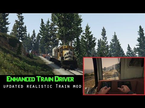 GTA V PC - Enhanced Train Driver Mod