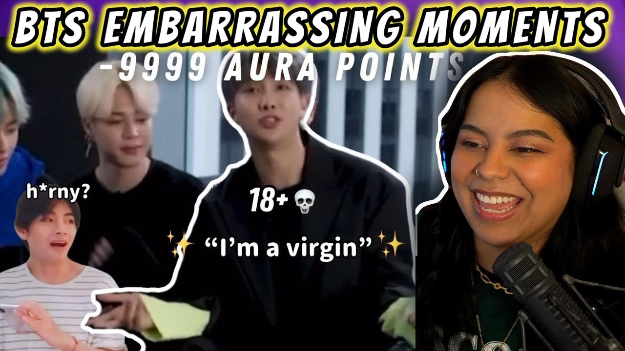 BTS EMBARRASSING moments that they wanna erase from everyone's memory REACTION