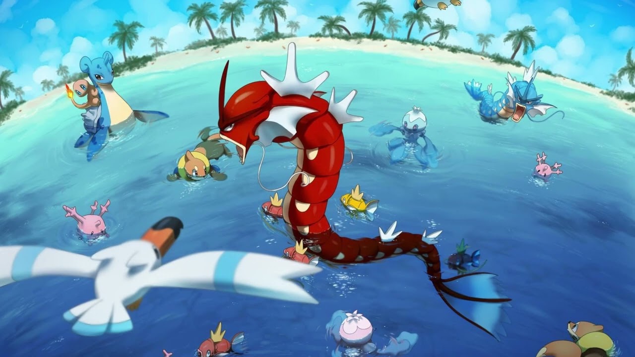 a playlist for water types 🌊 cool & confident pokémon music