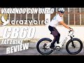 CRAZYBIRD CB60 - Fat Ebike REVIEW - VIAJANDO CON DIEGO