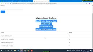 CLASP 019C Username Login Web App to get Google Sheet Records