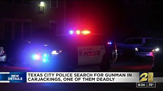 Person killed during carjacking spree in Texas City, police say