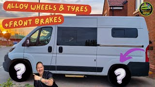 I Fit New Alloy Wheels & Tyres To My Fiat Ducato Campervan! But Which?