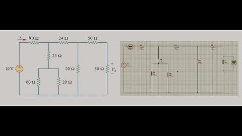 Measuring voltages and currents in Proteus (Electric Circuit Analysis | Problem 2.36)