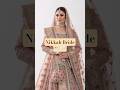 Pakistani❤ Nikkah Bride Long Frock Trending Net Dress #nikkah #bridalmakeup #shortvideo