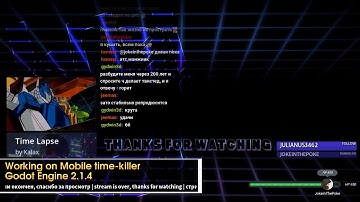 Working on my project ( Godot Engine v2.1.4 ) [live stream for watchmework]
