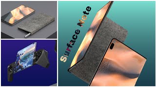 Introducing Microsoft Surface Note - Foldable Surface Device