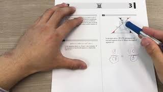 SAT Math Similar Triangles Practice Test Step by Step Solution Past Paper