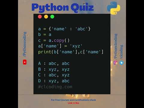 Python Quiz |