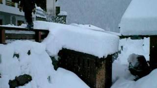 Backflip im Schnee