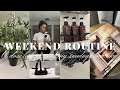 WEEKEND NIGHT ROUTINE: chill &amp; productive night + healthy habits