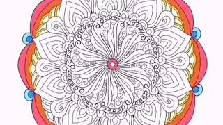 #1 Color Mandala /Paint by Number Game screenshot 3