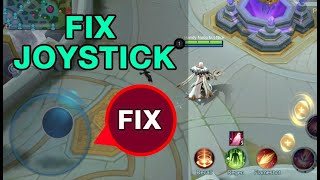 how to set fix moving joystick on mobile legends