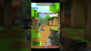 3 in a Row Kuboom 3d FPS Shooter | It's Gameplay| #kuboom #shorts screenshot 3