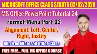 MS powerpoint tutorial 24 || format menu part 3 || in hindi || by dev bind || technical dev