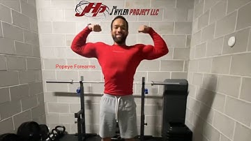 Behind The Back Barbell Wrist Curls : For Arm Wrestling Training, Grip Strength & Popeye Forearms!