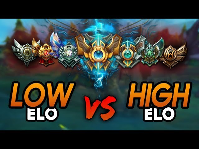 Real Difference between LOW and HIGH ELO (League of Legends