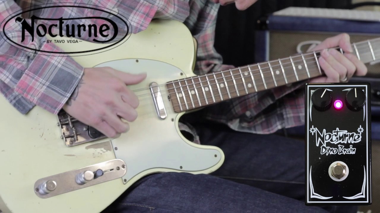 The Nocturne DYNOBRAIN™ preamp guitar pedal demo YouTube