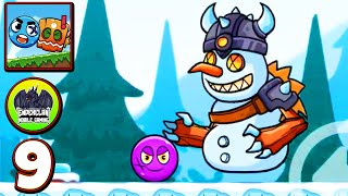 Ball V Red Boss Challenge Gameplay All Levels Walkthrough Tutorial (Android Mobile Game) Ice Age 2