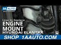 How to Replace Engine Mount 2001-06 Hyundai Elantra