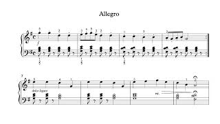Allegro - Suzuki Piano School 1