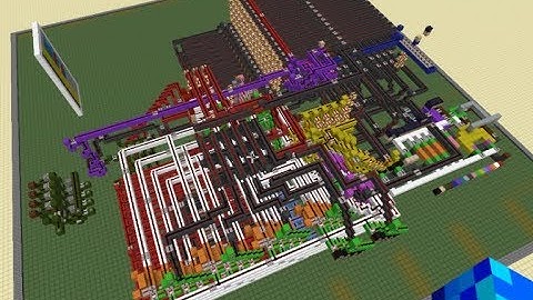 Wafflefries, a 4-bit CPU in Minecraft