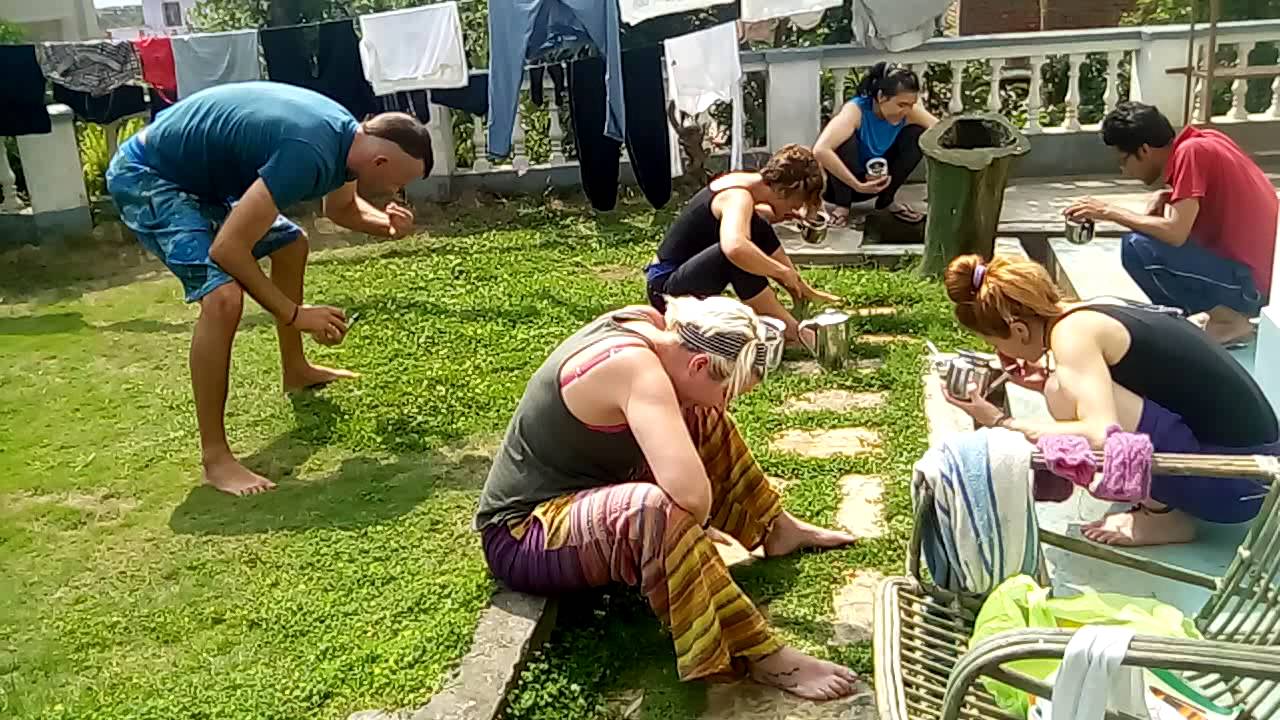 Yoga detox in Nepal.