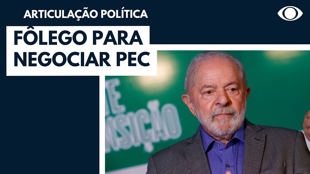 Lula ganha fôlego para negociar PEC da transição