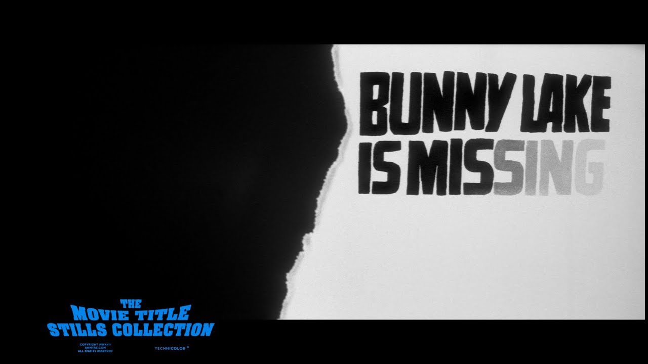 Bunny Lake is missing (1965). Bunny lake