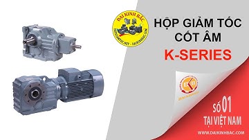 MOTOR GIẢM TỐC CỐT ÂM K-SERIES