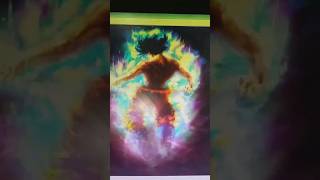 Goku ui realistic drawing#art#artist #dragoball #goku#shorts