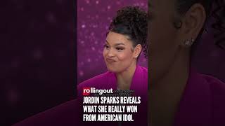 Jordin Sparks reveals what she really won from American Idol