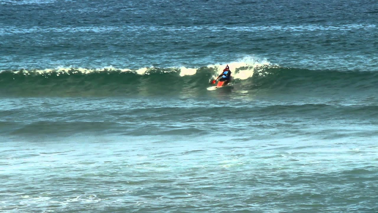 kayak surf training YouTube